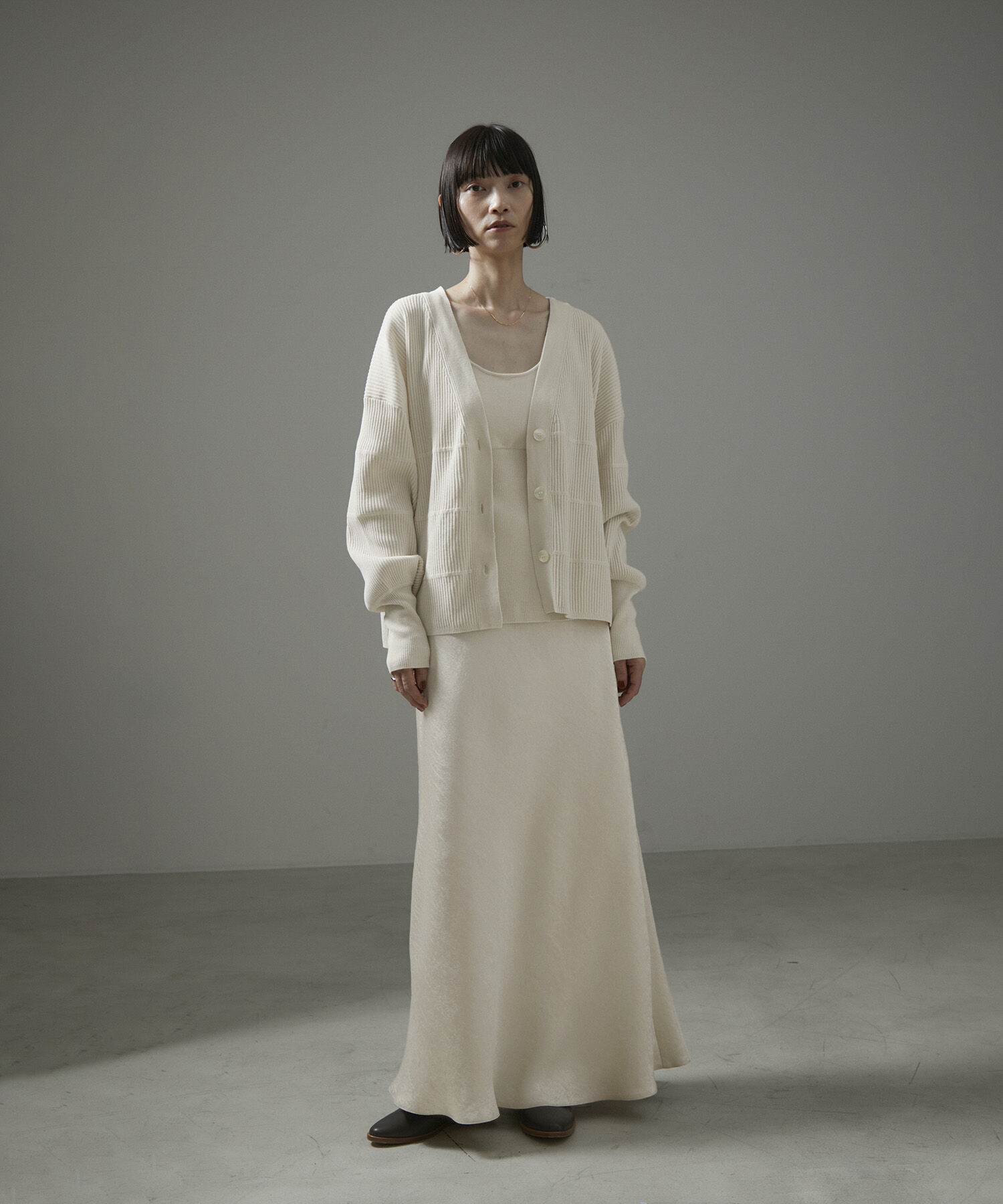 SALON adam et rope'「ブラパッド付タンクトップ-CreamyCotton /クリーミーコットン-」|タンクトップ|