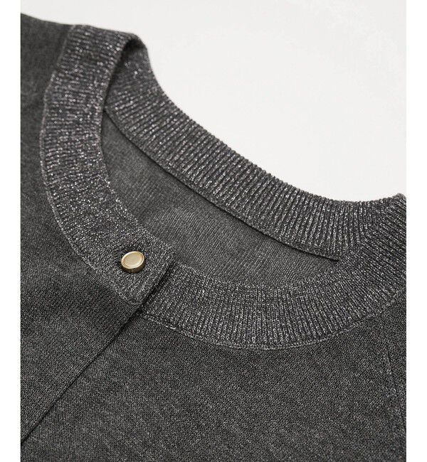 Rope&rsquo;Picnic「【emur/エミュール】インターシャバックロゴカーディガン」|カーディガン|