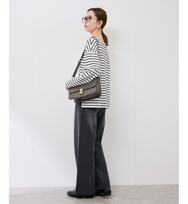 Rope&rsquo;Picnic「ボックスシルエットボーダーカットソー」|Tシャツ・カットソー|