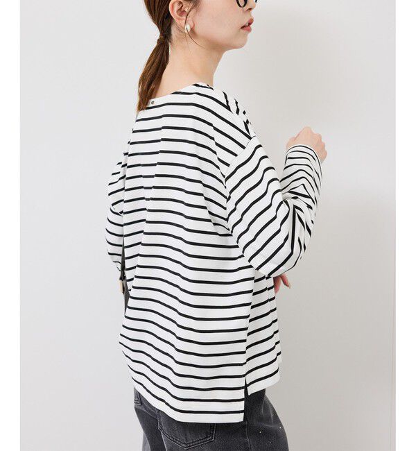 Rope&rsquo;Picnic「ボックスシルエットボーダーカットソー」|Tシャツ・カットソー|