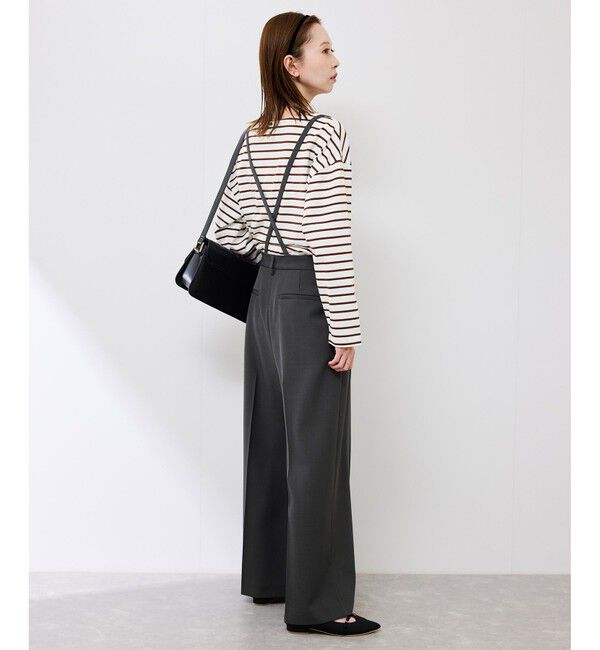 Rope&rsquo;Picnic「ボックスシルエットボーダーカットソー」|Tシャツ・カットソー|