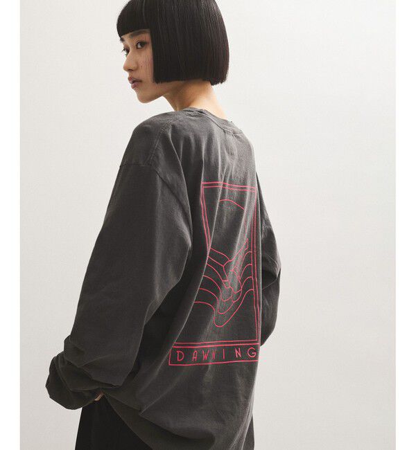 ADAM ET ROPE'「【DAWNING(ドーニング)】OG LOGO LS TEE」|Tシャツ・カットソー|