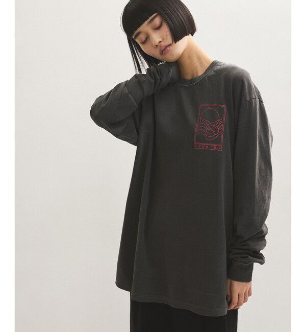 ADAM ET ROPE'「【DAWNING(ドーニング)】OG LOGO LS TEE」|Tシャツ・カットソー|