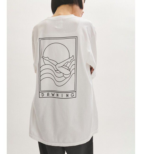 ADAM ET ROPE'「【DAWNING(ドーニング)】OG LOGO LS TEE」|Tシャツ・カットソー|