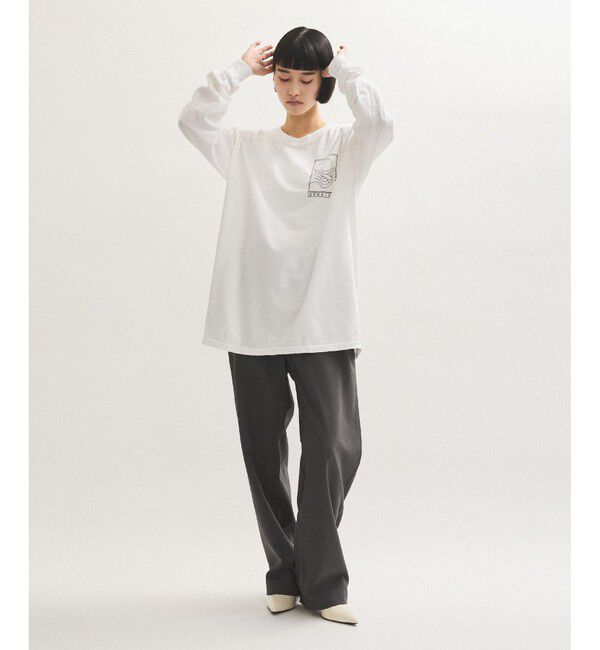 ADAM ET ROPE'「【DAWNING(ドーニング)】OG LOGO LS TEE」|Tシャツ・カットソー|