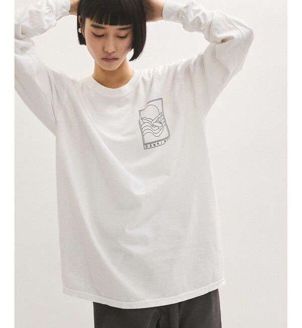 ADAM ET ROPE'「【DAWNING(ドーニング)】OG LOGO LS TEE」|Tシャツ・カットソー|