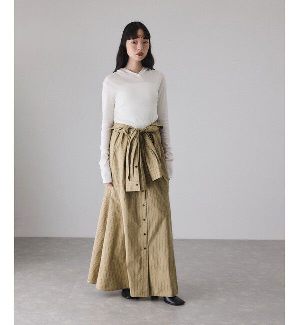 ADAM ET ROPE'「ラウンドサイドゴアブーツ」|ロングブーツ|