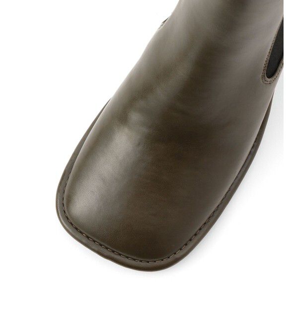 ADAM ET ROPE'「ラウンドサイドゴアブーツ」|ロングブーツ|