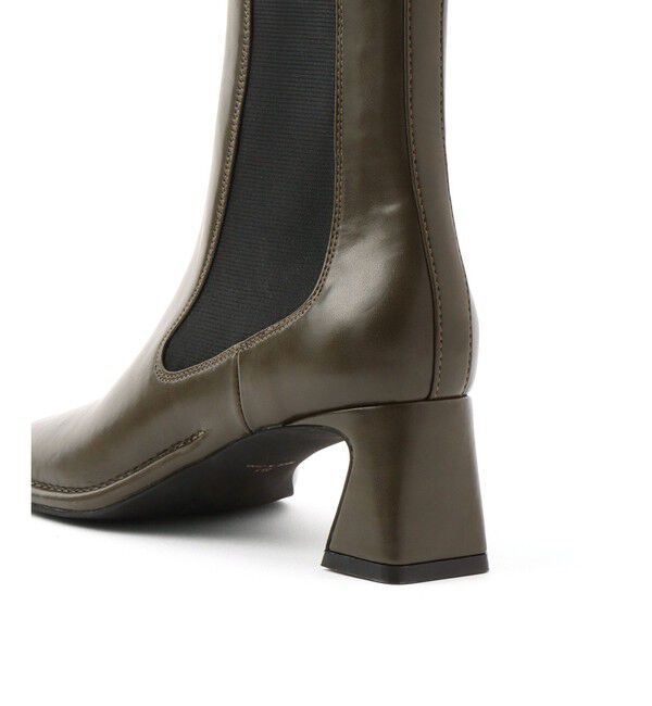 ADAM ET ROPE'「ラウンドサイドゴアブーツ」|ロングブーツ|