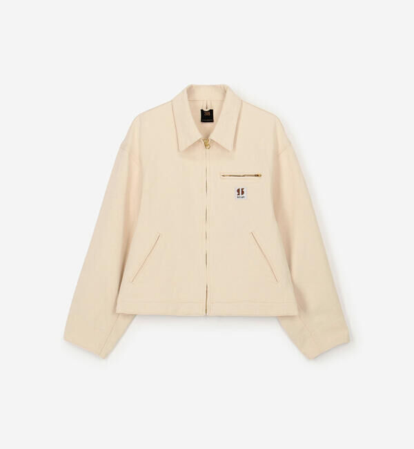  「SCYE BASICS | 〈別注〉 ストレッチコットンダック ショートジャケット WOMEN」|テーラードジャケット|