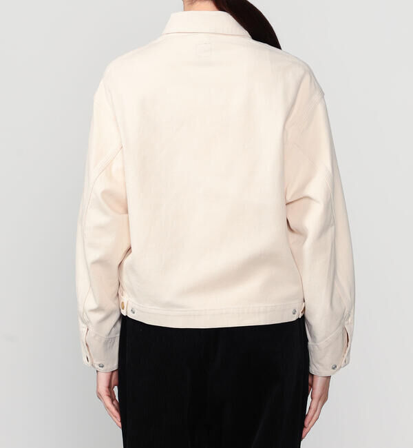  「SCYE BASICS | 〈別注〉 ストレッチコットンダック ショートジャケット WOMEN」|テーラードジャケット|