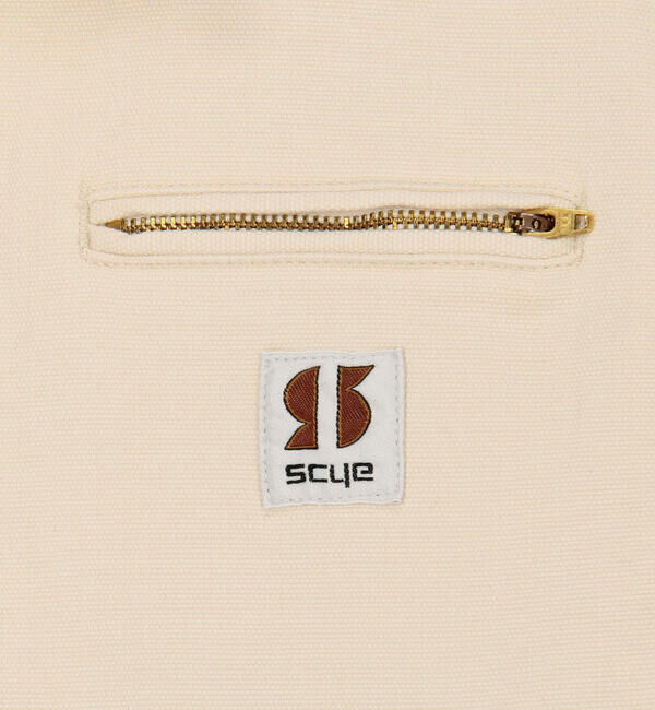  「SCYE BASICS | 〈別注〉 ストレッチコットンダック ショートジャケット WOMEN」|テーラードジャケット|