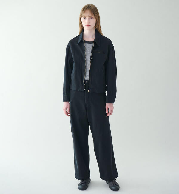  「SCYE BASICS | 〈別注〉 ストレッチコットンダック ショートジャケット WOMEN」|テーラードジャケット|