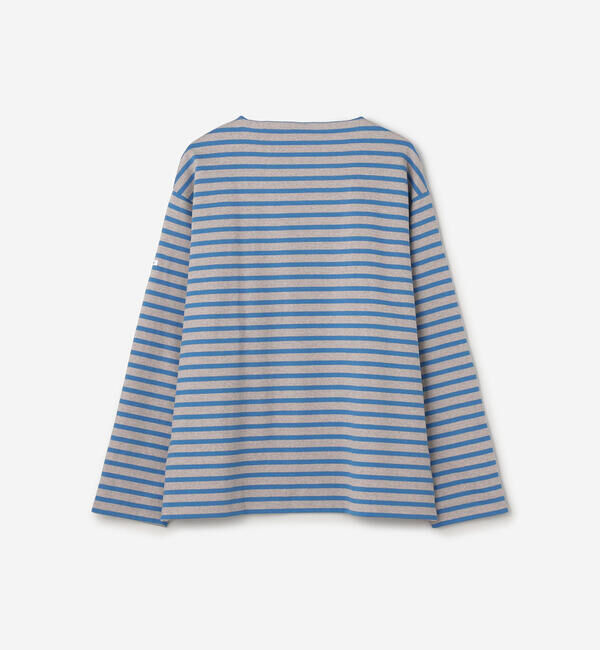 ORCIVAL「ORCIVAL | コットンロード クルーネック ワイドフレンチバスクTシャツ MEN」|Tシャツ・カットソー|