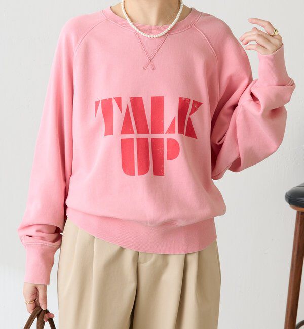  「TALK UPスウェット」|Tシャツ・カットソー|