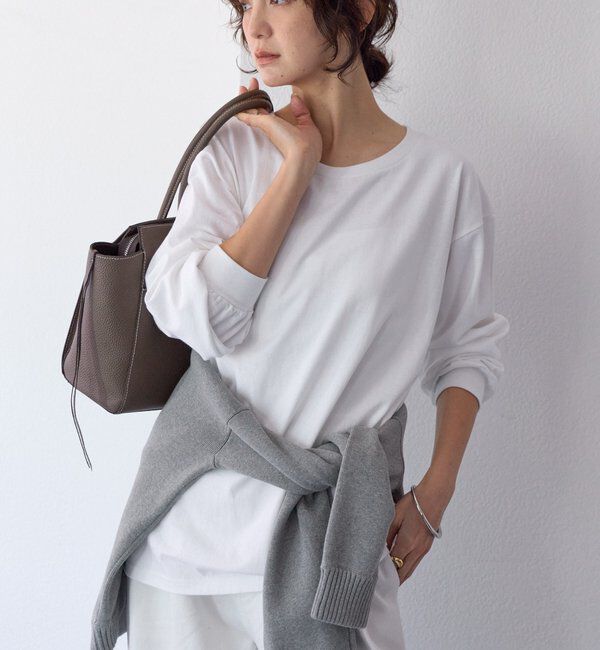  「【A・MONN(アモン)】オーバーロングTシャツ」|Tシャツ・カットソー|