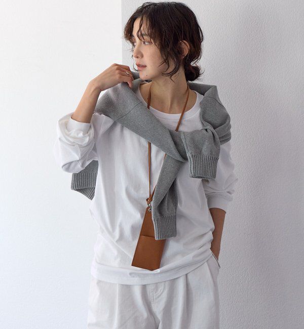  「【A・MONN(アモン)】オーバーロングTシャツ」|Tシャツ・カットソー|