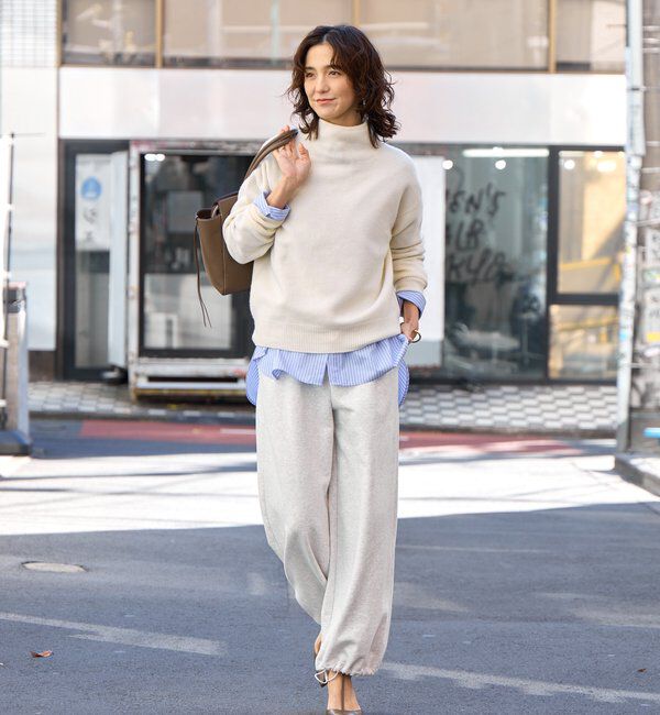  「【A・MONN(アモン)】WIDE SWEAT PANTS」|その他|