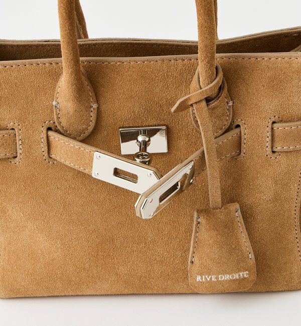  「【実用性抜群】ひねり金具ミニトートバッグ」|クラッチバッグ|