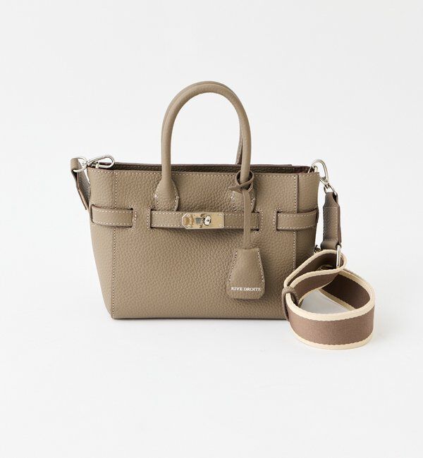  「【実用性抜群】ひねり金具ミニトートバッグ」|クラッチバッグ|