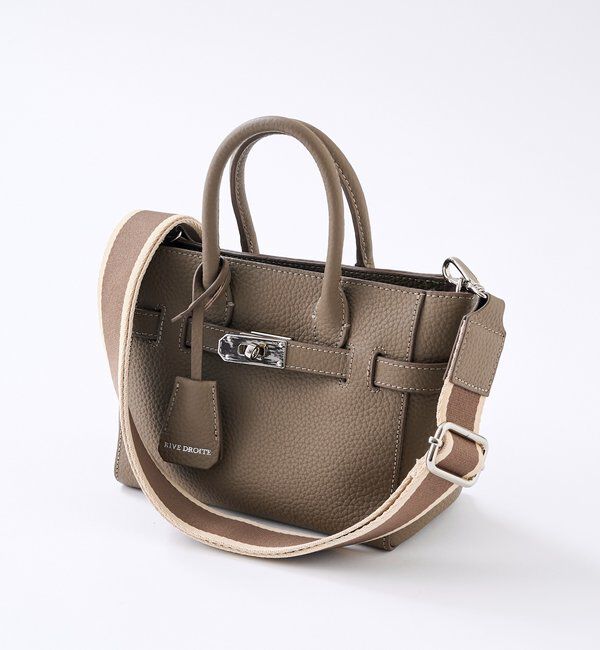  「【実用性抜群】ひねり金具ミニトートバッグ」|クラッチバッグ|