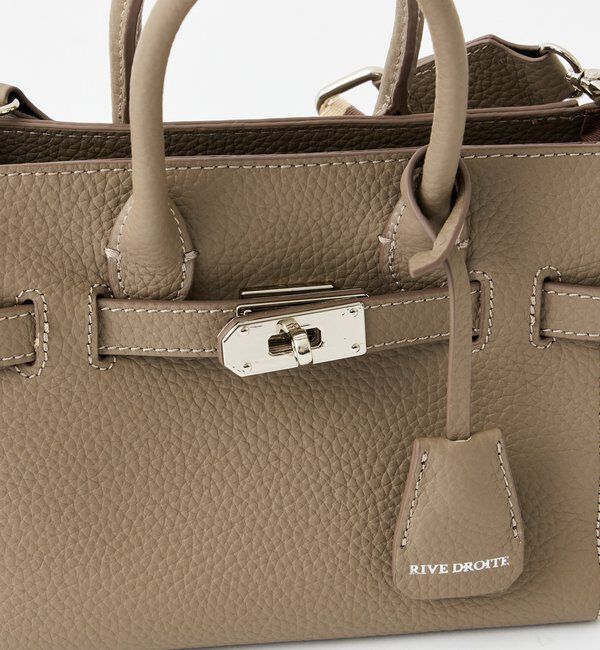  「【実用性抜群】ひねり金具ミニトートバッグ」|クラッチバッグ|