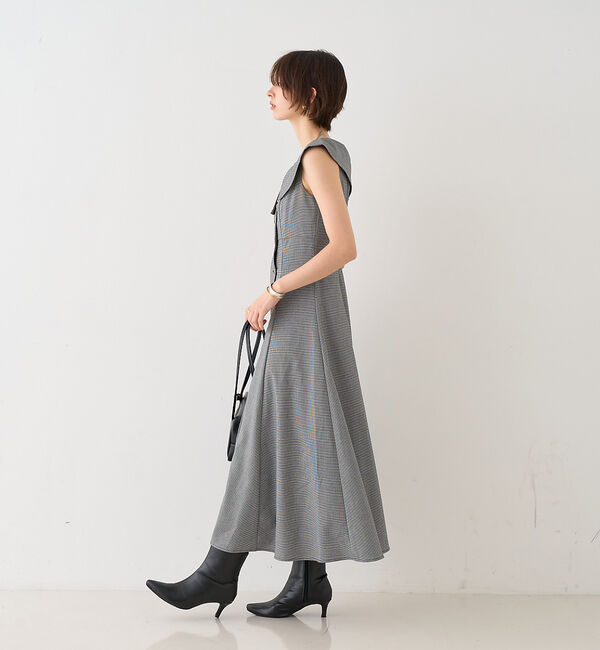 Rouge vif「【一部店舗限定】アシメショルダーワンピース」|ワンピース|