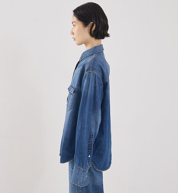 The Store by C' 「【COCUCA】デニムシャツ」|シャツ・ブラウス|