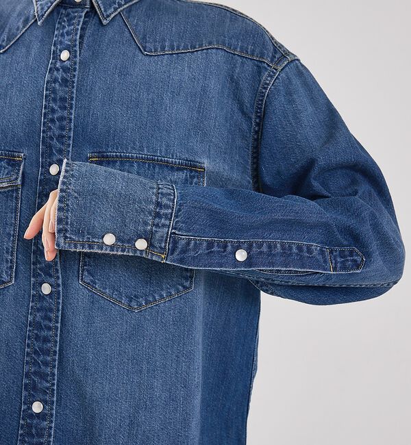 The Store by C' 「【COCUCA】デニムシャツ」|シャツ・ブラウス|