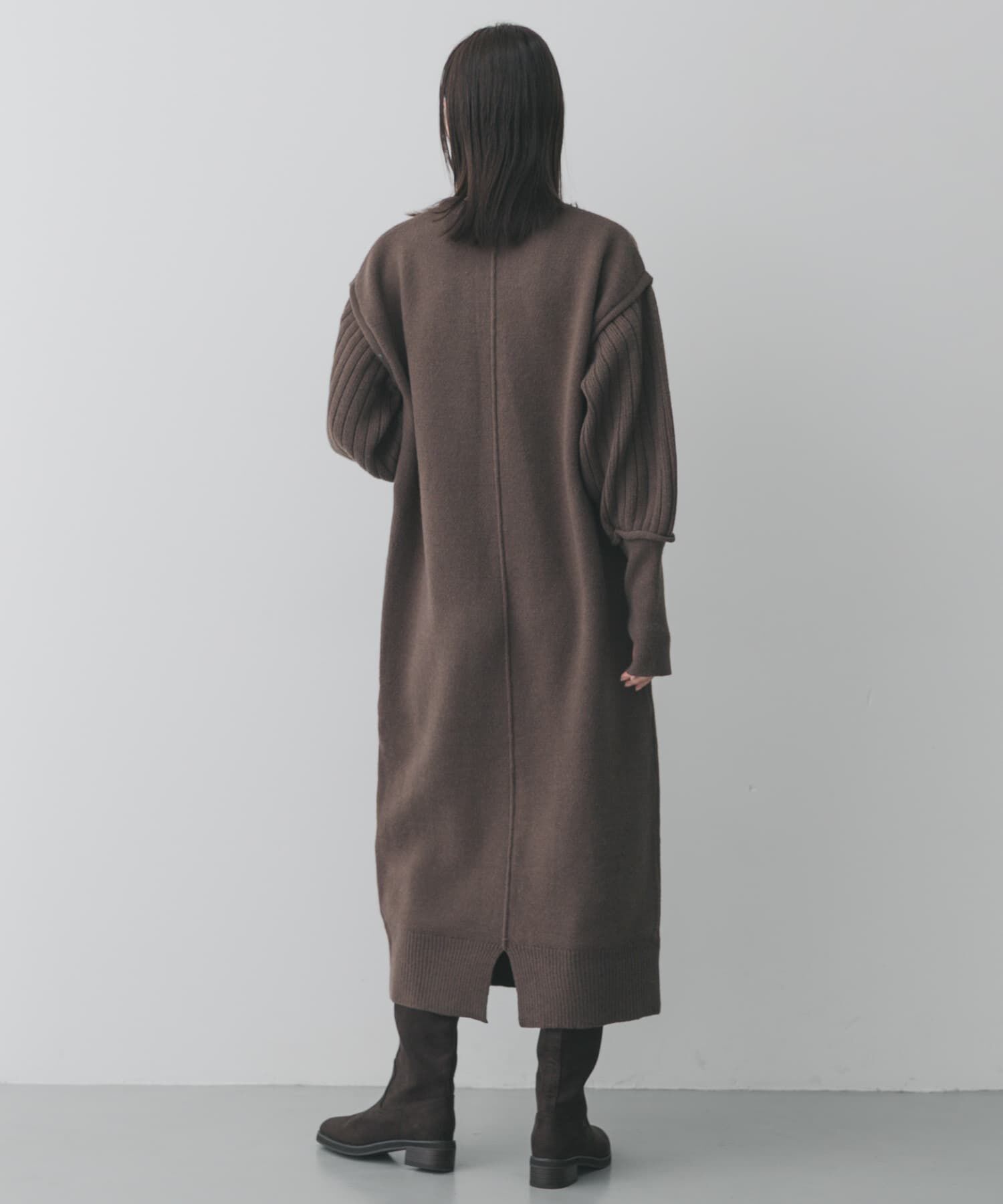SENSE OF PLACE by URBAN RESEARCH「センターシームサムホールニットワンピース」|ワンピース|