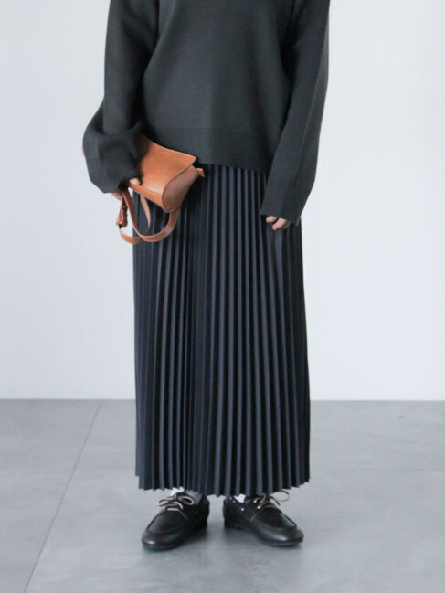 Lugnoncure「【選べる着丈】無地/柄アソートプリーツスカート」|スカート|