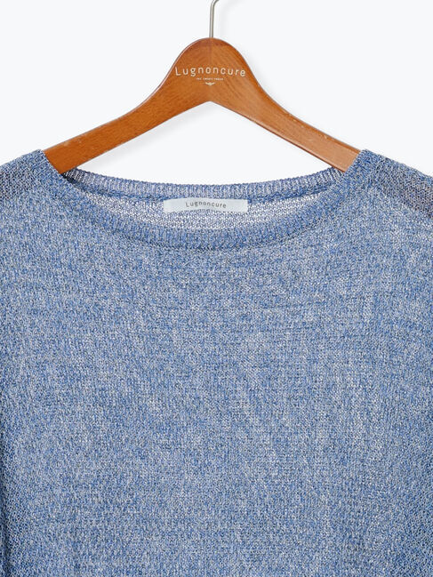 Lugnoncure「裾ドロストボートネックニット《2025spring catalog item》」|ニット・セーター|