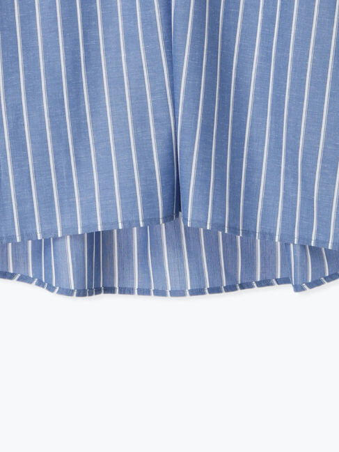 Lugnoncure「【イージーケア】7分袖スキッパーブラウス」|シャツ・ブラウス|