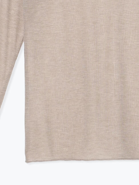 Lugnoncure「シアーテレコハイネックインナー」|Tシャツ・カットソー|