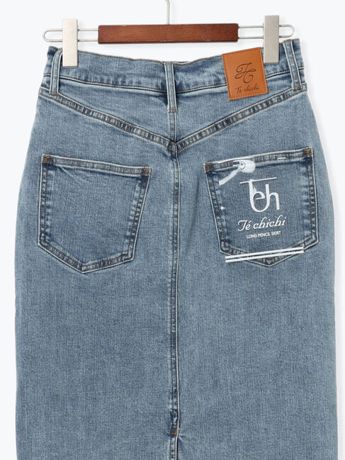 Te chichi「デニムトラペーズスカート」|スカート|