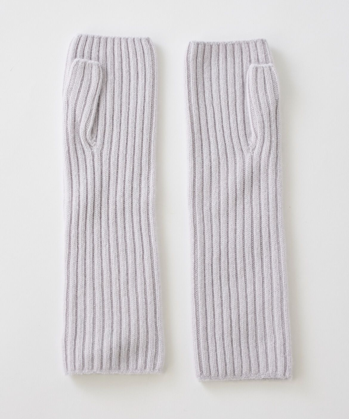 FAVORITE SUKINAMONO「ミドルゲージカシミヤ リブアームウォーマー《ASAUCE MELER》」|手袋|