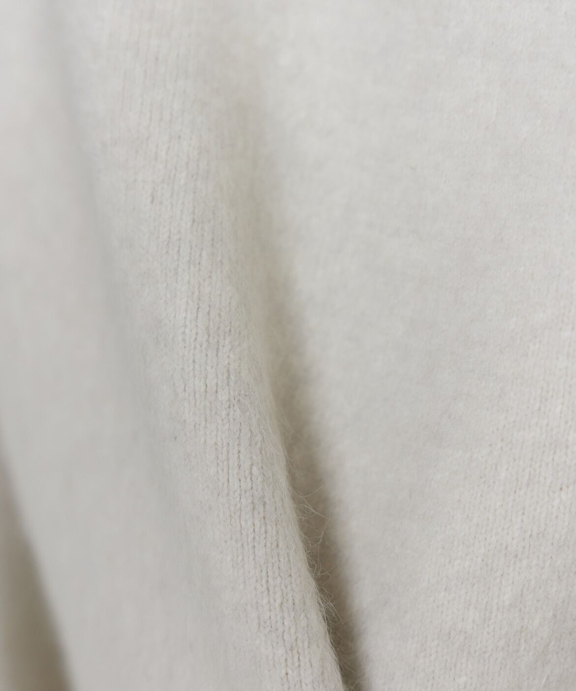 INED「フォックスブレンド襟付きジップカーディガン《YVON》」|カーディガン|