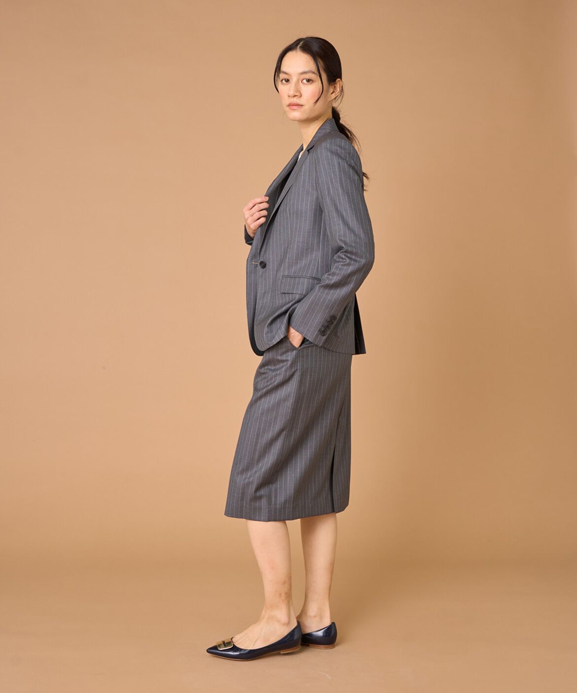 INED「シルクウールテーラードジャケット《Loro Piana》」|テーラードジャケット|