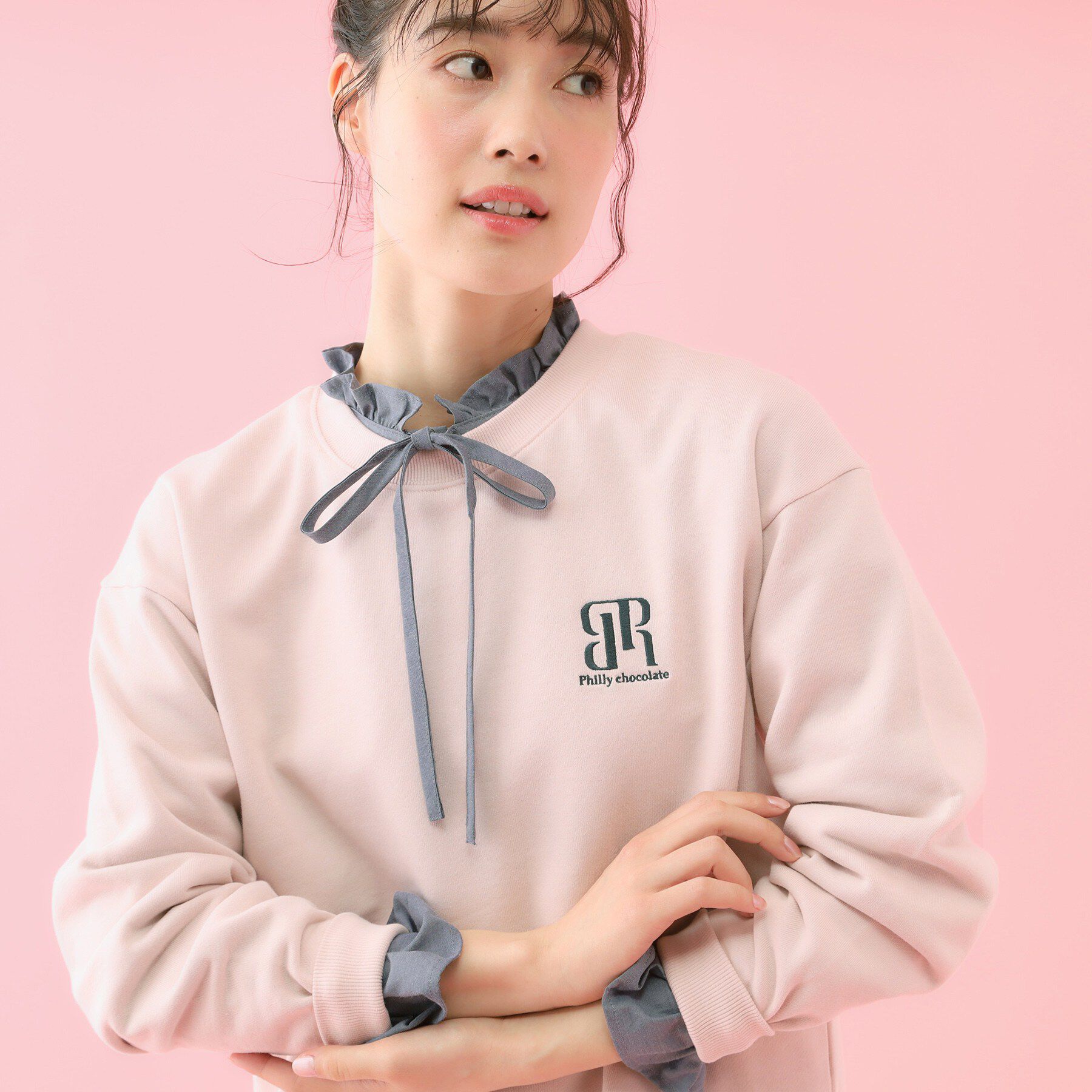 grove「【コラボITEM】Philly Chocolate 裏毛プルオーバー」|パーカー|