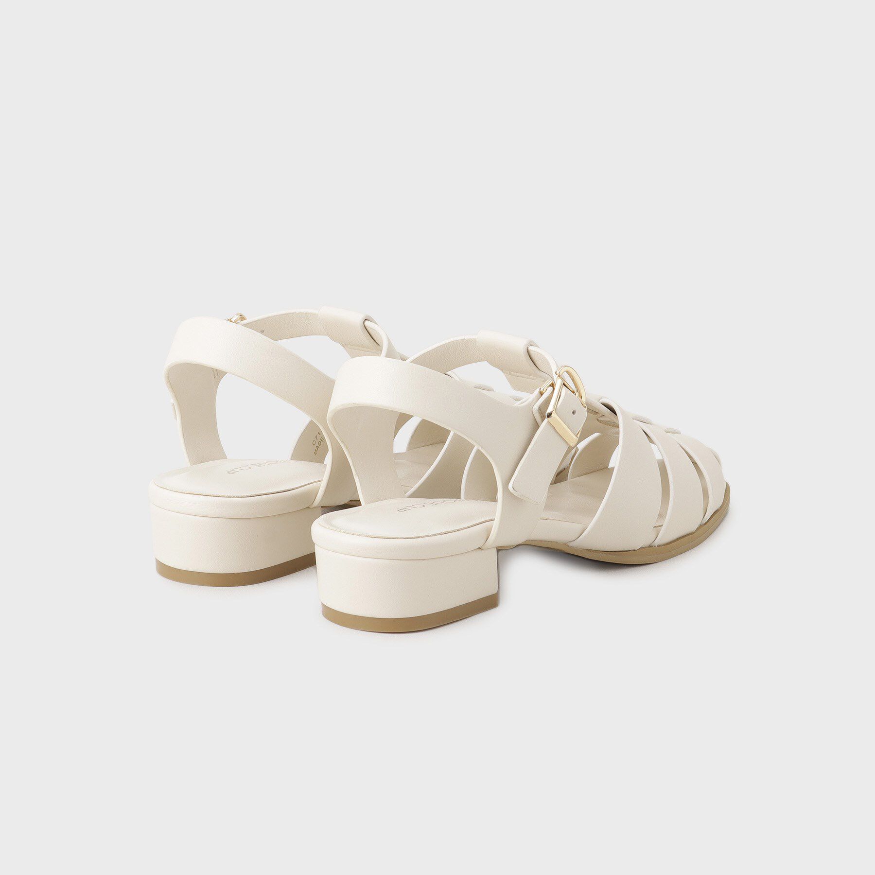 OPAQUE.CLIP「スクエアトゥグルカサンダル」|サンダル|