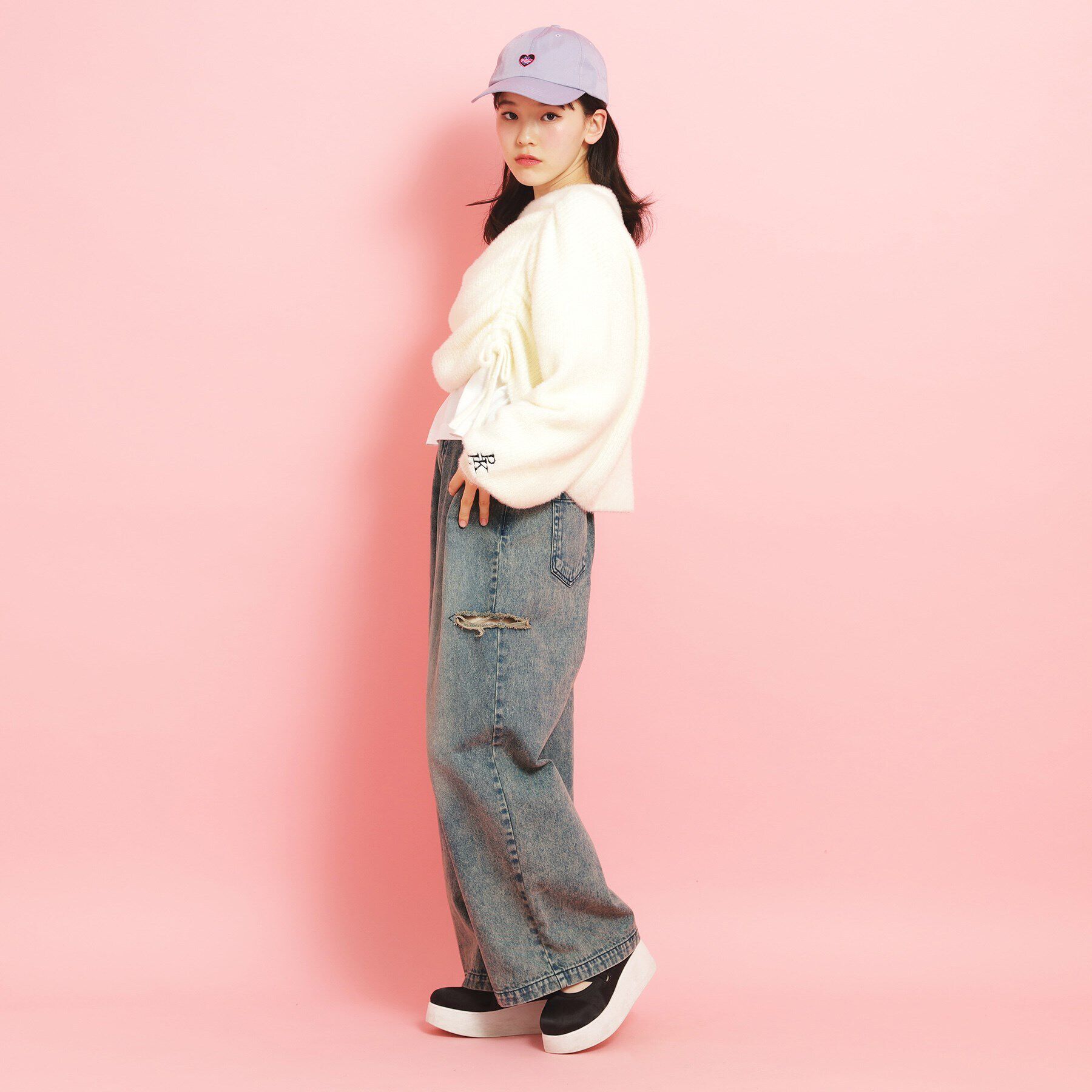 PINK-latte「サイドカットデニム」|その他|