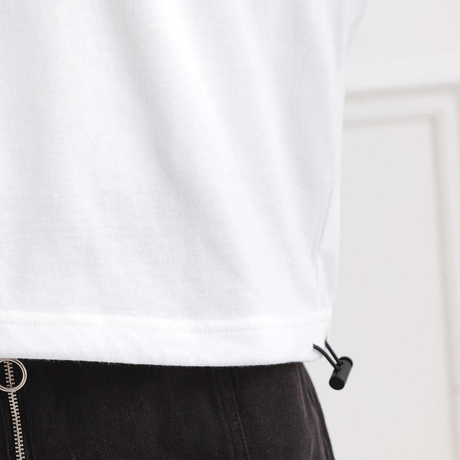 PINK-latte「スプレープリントラグランロンT」|Tシャツ・カットソー|