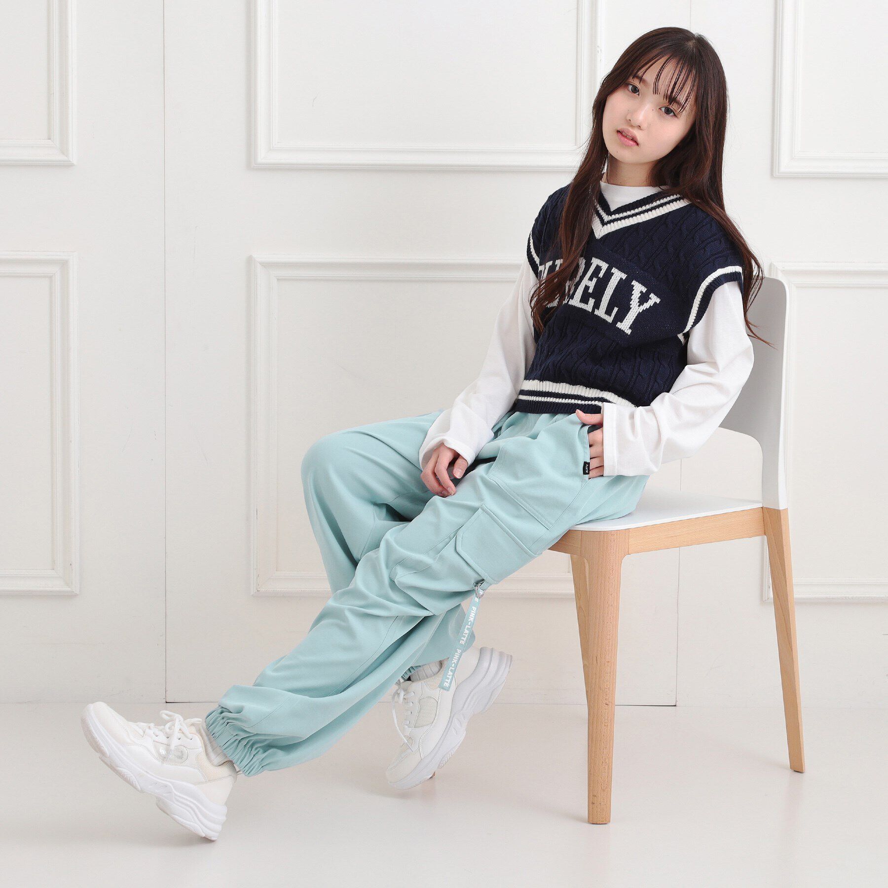 PINK-latte「ベーシックカーゴパンツ」|その他|