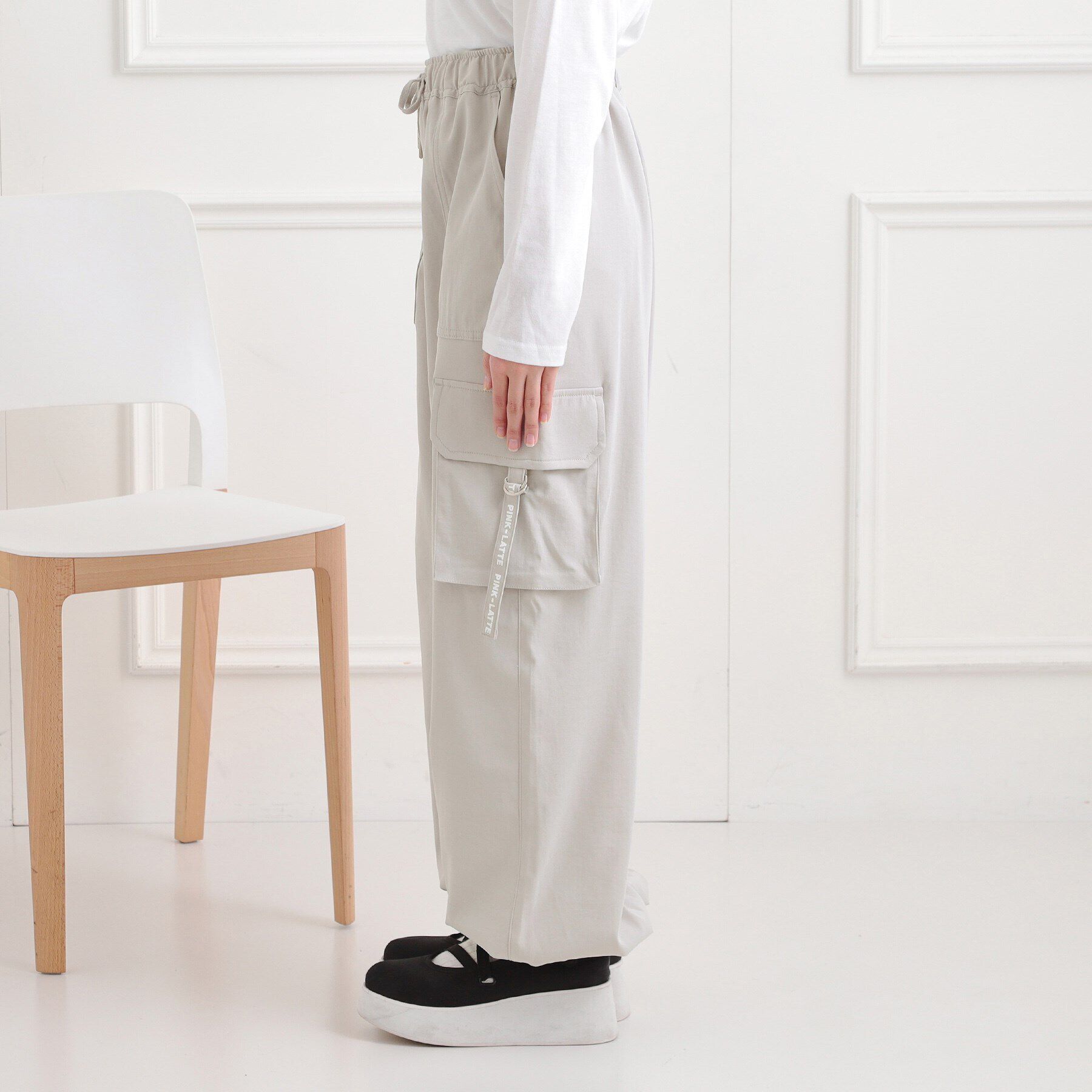 PINK-latte「ベーシックカーゴパンツ」|その他|