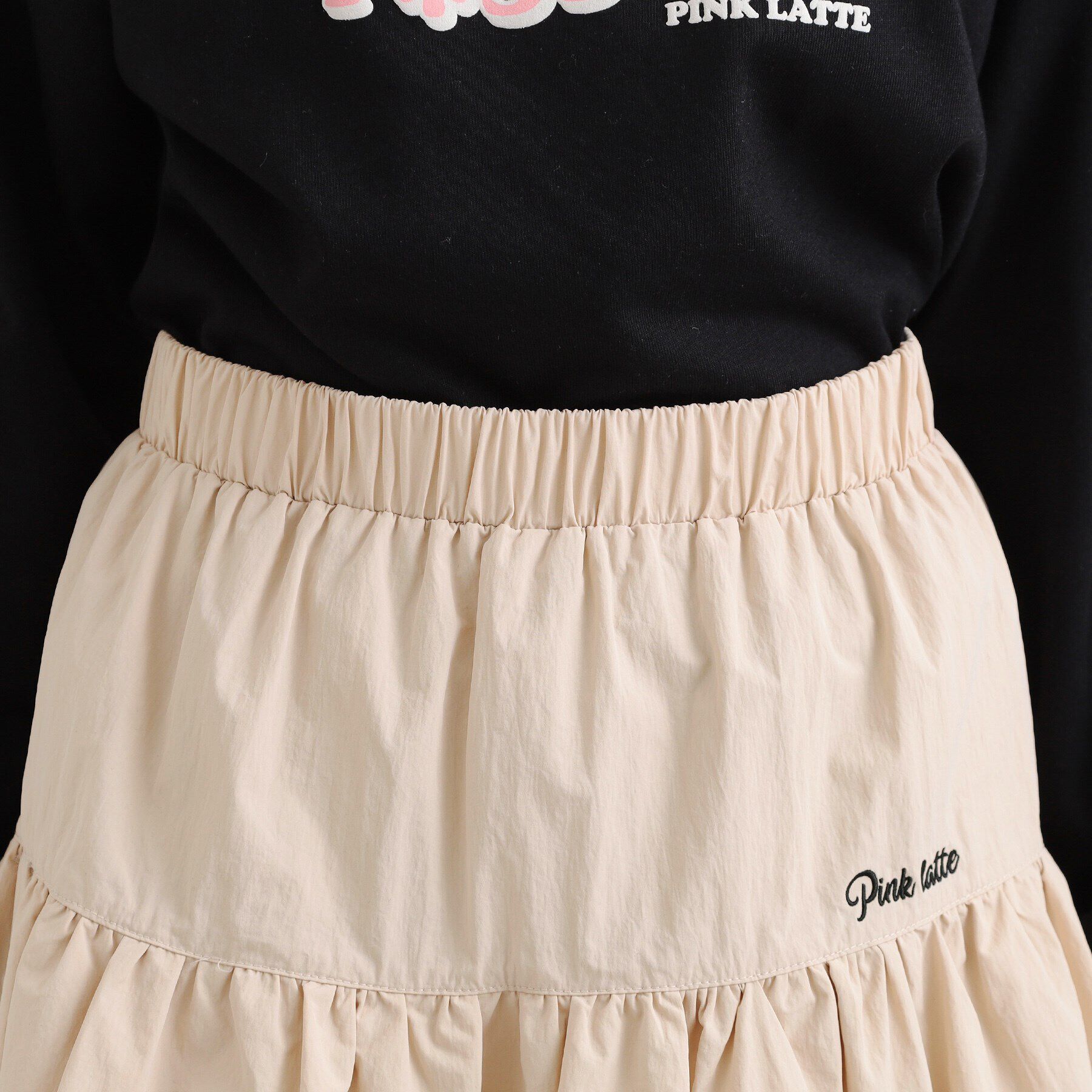 PINK-latte「シンプルバルーンスカート」|スカート|
