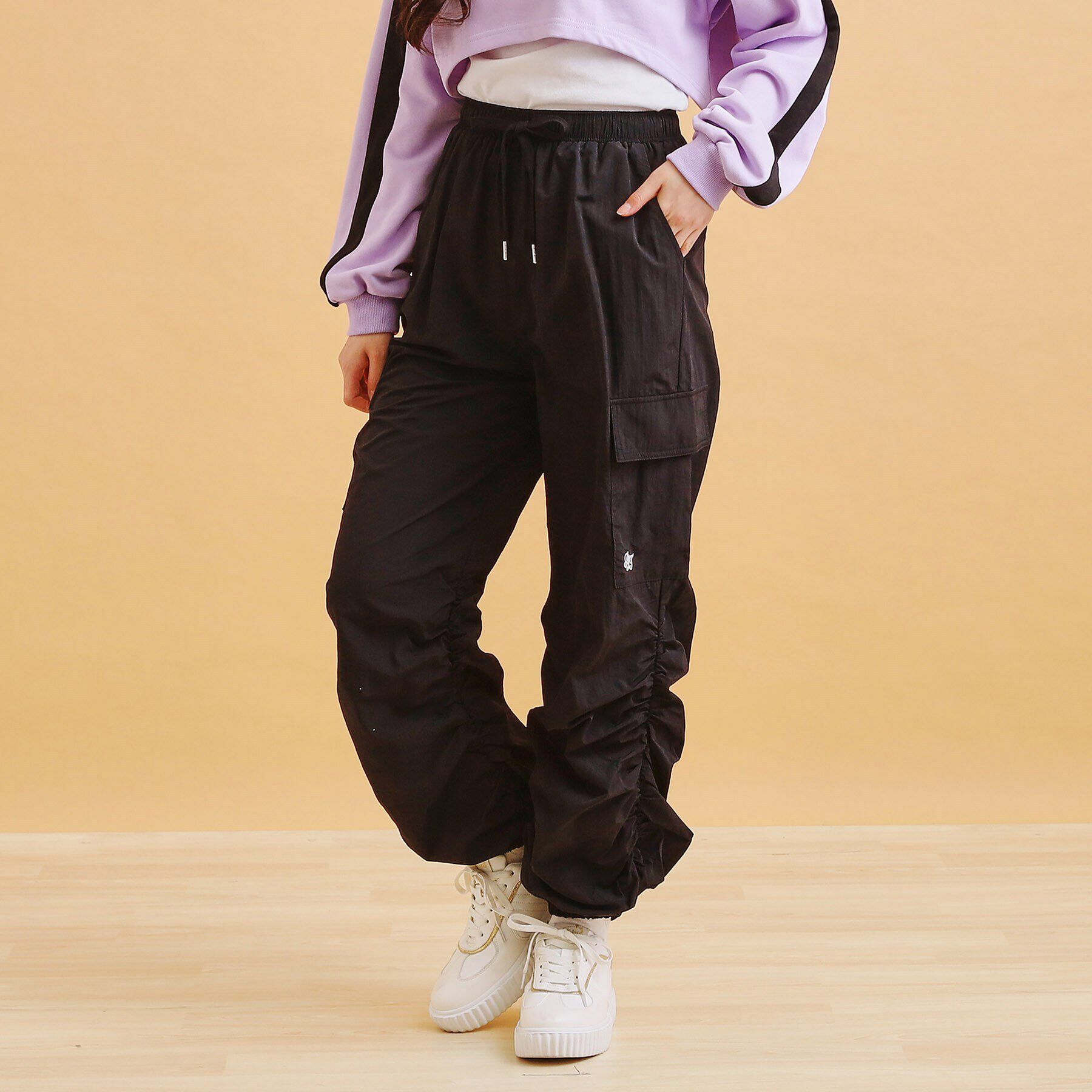 PINK-latte「シャーリングカーゴパンツ」|その他|