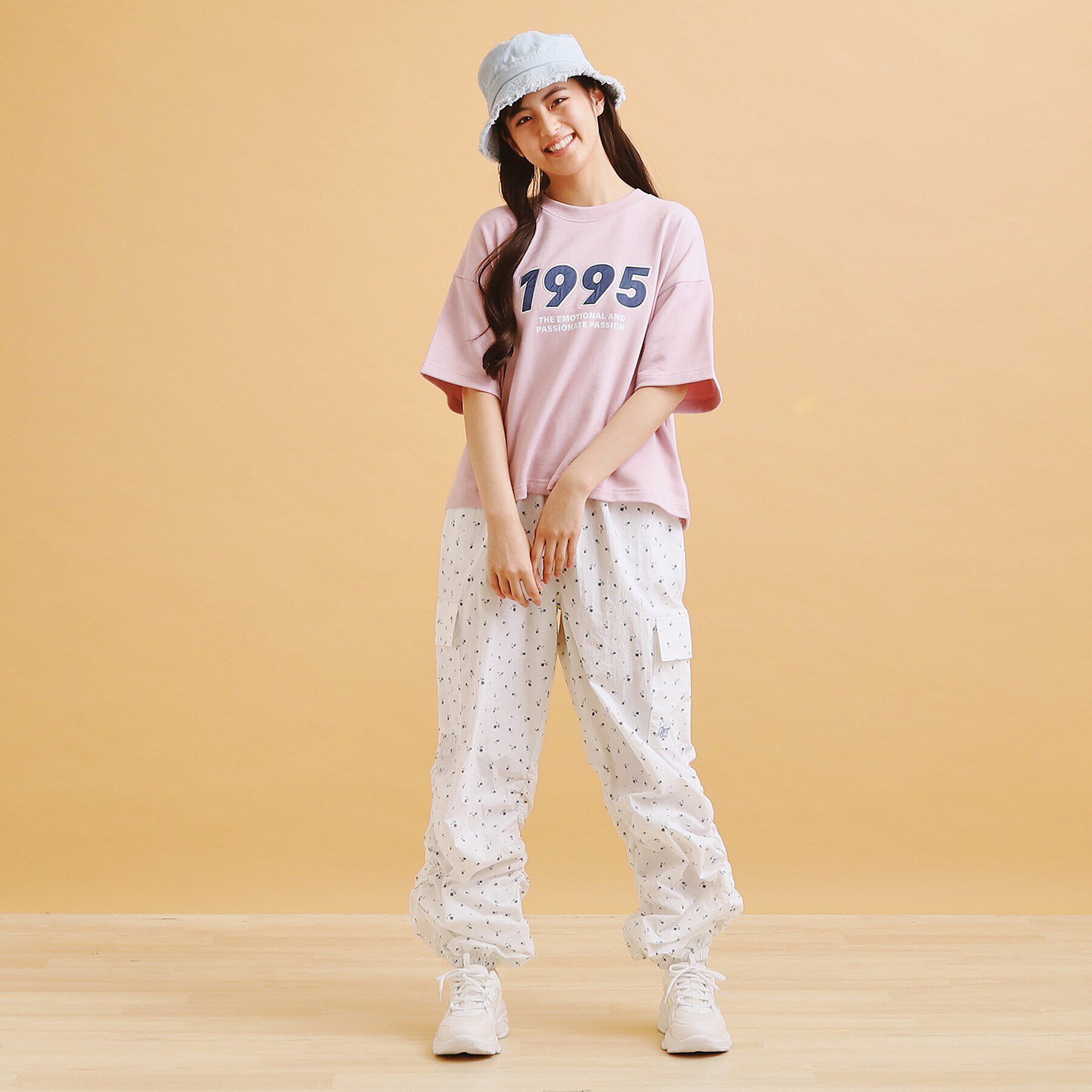 PINK-latte「シャーリングカーゴパンツ」|その他|