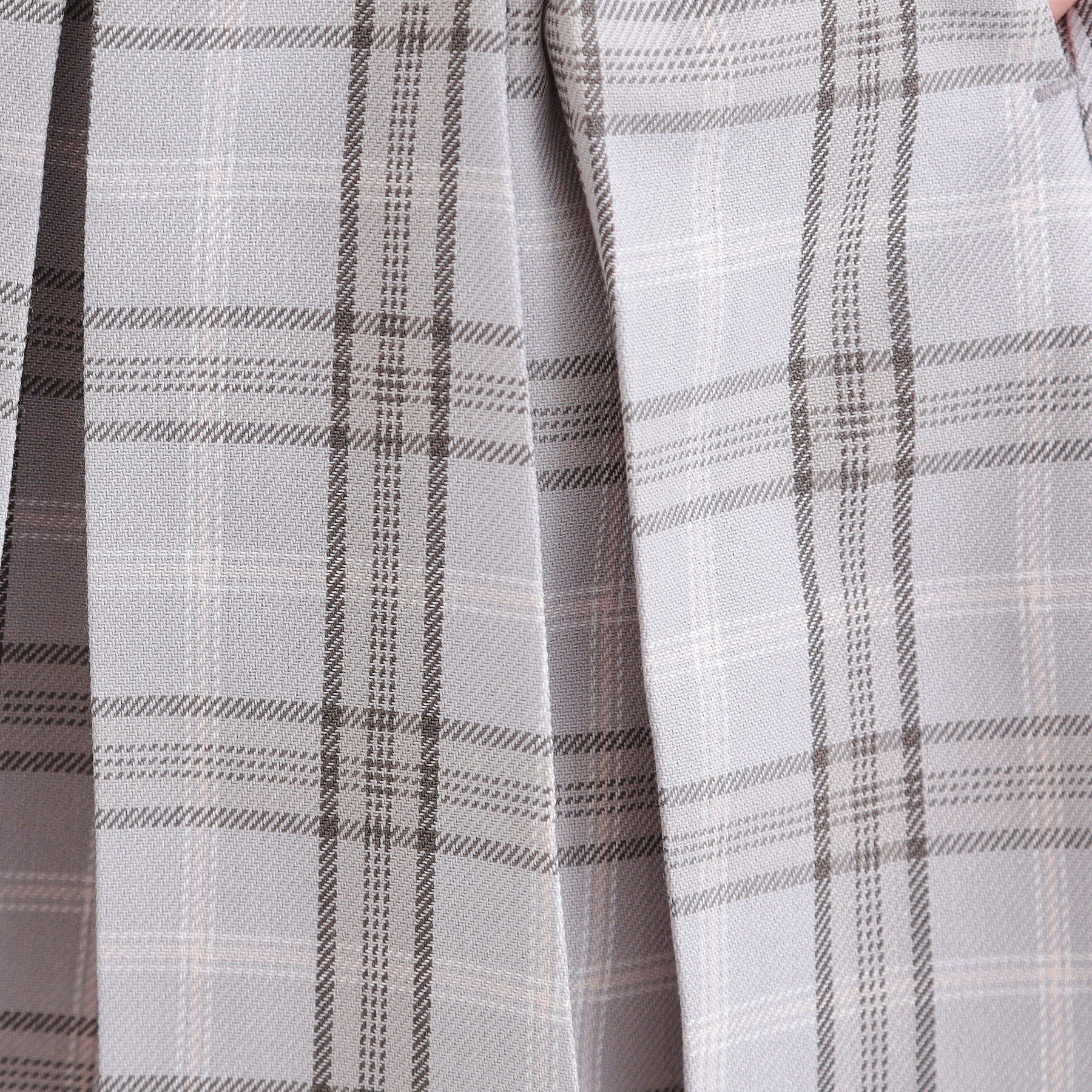 PINK-latte「インパンプリーツチェックスカート」|スカート|