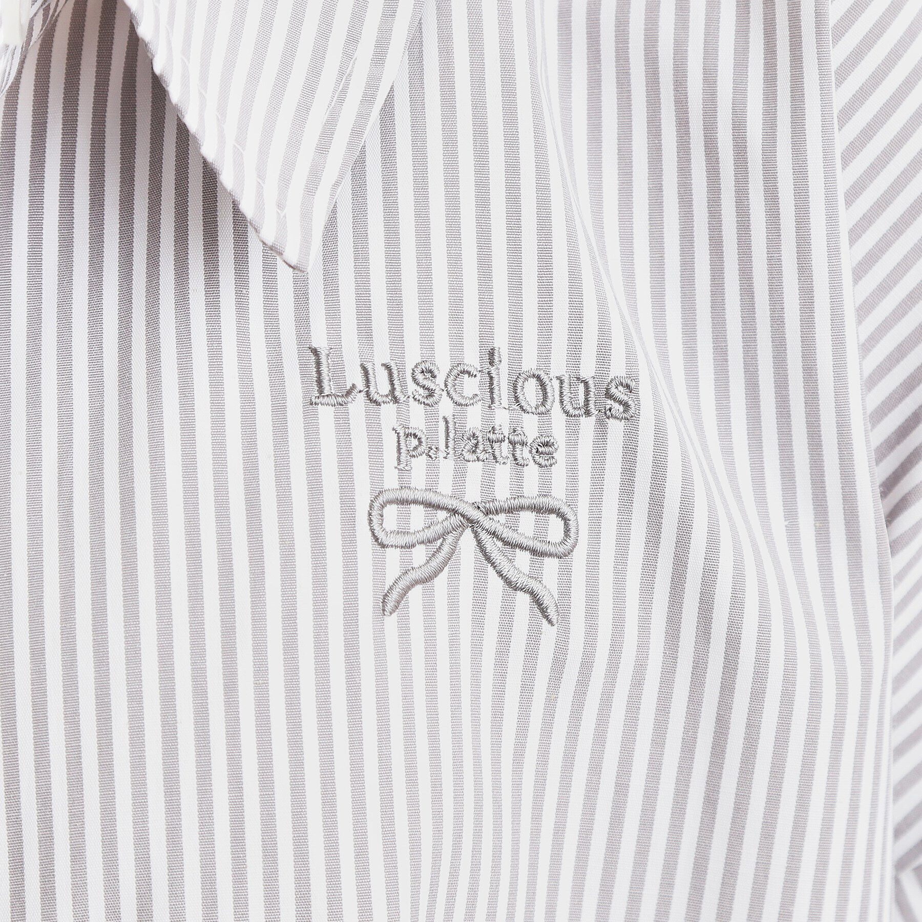 PINK-latte「【セットアイテム】ストライプシャツ＋タンク」|その他|