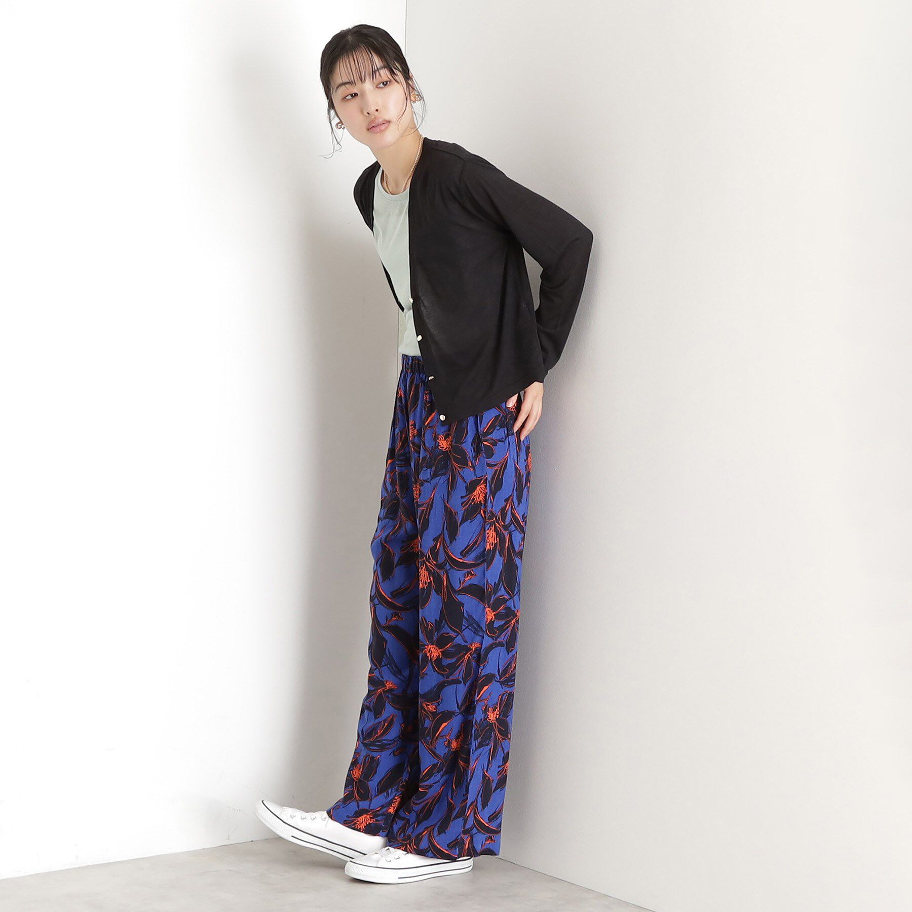 THE SHOP TK「シアーカーデ＆タンクトップ【セットアイテム/洗える】」|カーディガン|